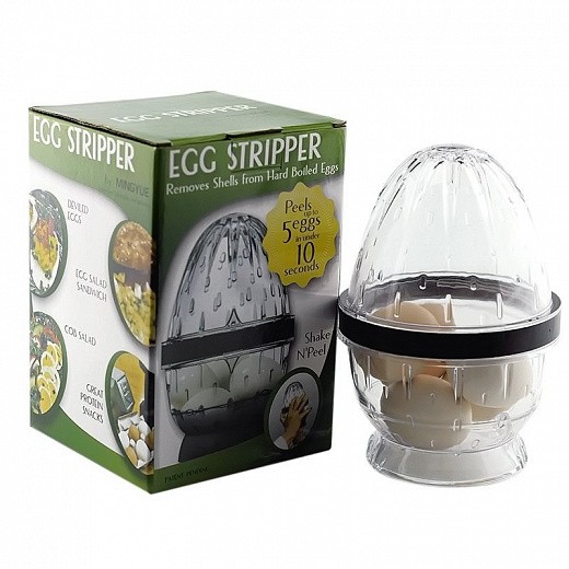 Купить Устройство для чистки варёных яиц Egg Stripper | Мелеон