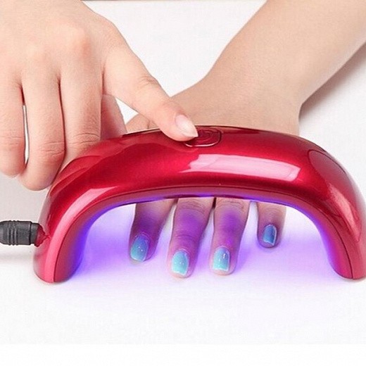 Купить Лампа для сушки гель лака Mini Rainbow - LED, 9W, USB | Мелеон