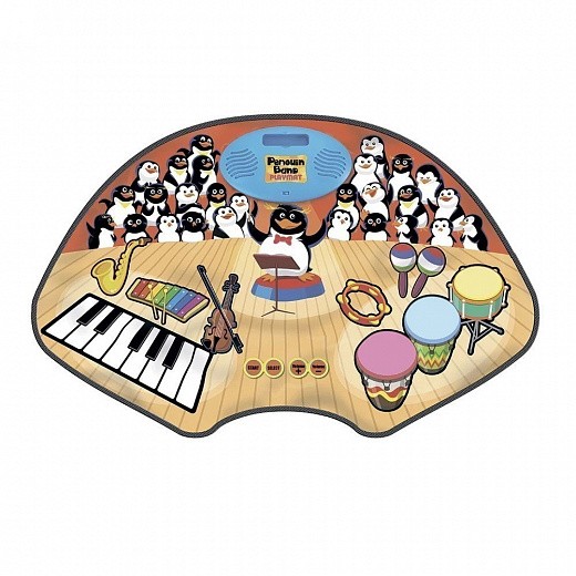 Купить Музыкальный коврик - Группа Пингвинов, Penguin Band Playmat