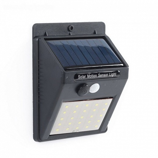 Купить Светильник уличный с датчиком движения, солнечная батарея, 5 Вт, 25 LED, белый