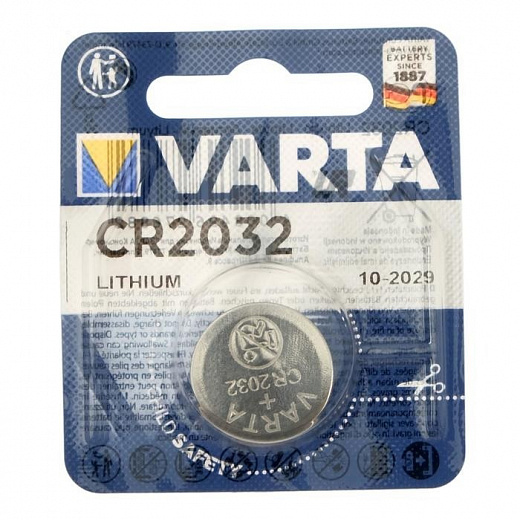 Купить Батарейка литиевая Varta, CR2032-1BL, 3В, блистер, 1 шт. | Мелеон