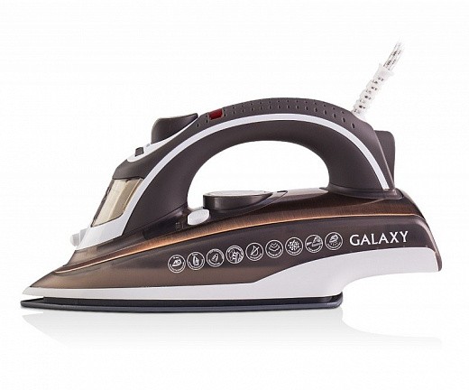 Купить Утюг Galaxy GL 6114, 2400 Вт, керамическое покрытие подошвы