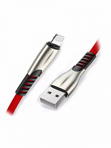 Купить USB-кабель для зарядки 2.4А с iPhone-разъемом, 1 м