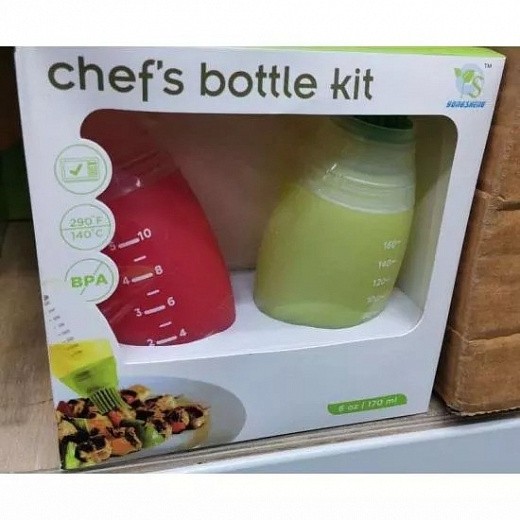 Купить Набор бутылочек для соусов - Chef's Bottle Kit, 2 шт, 170 мл