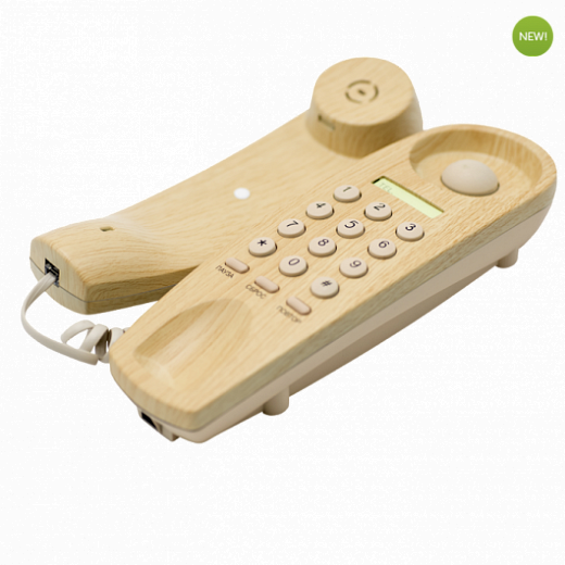 Купить Телефон проводной RITMIX RT-005 light wood