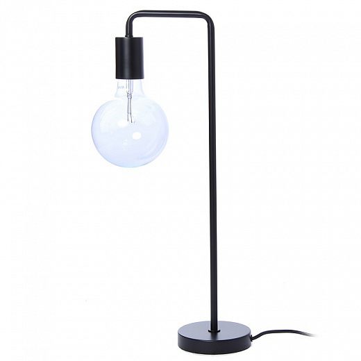 Купить Лампа настольная Cool, 15х22,5х55 см, черная матовая