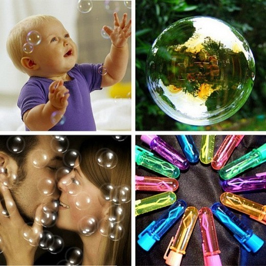 Купить Нелопающиеся немыльные пузыри Touchable Bubbles, цвет микс