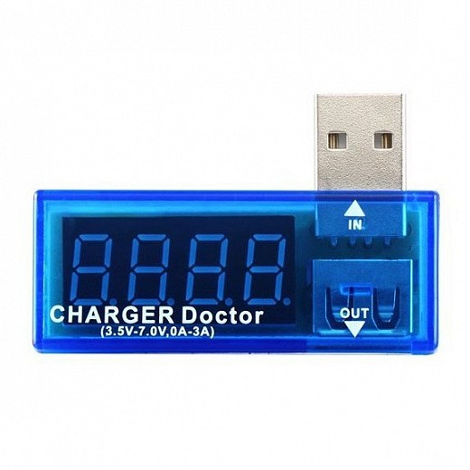 Купить USB тестер - напряжение и сила тока