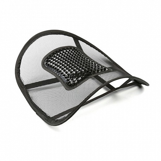 Купить Ортопедическая спинка-подушка с горизонтальным массажером на сиденье 38 x39 см