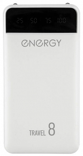 Купить Внешний аккумулятор Energy Power Bank 8000 Travel белый103581
