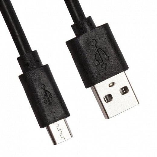 Купить USB кабель «LP» Micro USB 2 метра (коробка/черный)