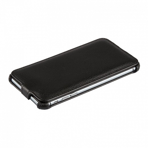 Купить Чехол для iPhone 6/6s Plus «LP» раскладной кожаный (черный) коробка