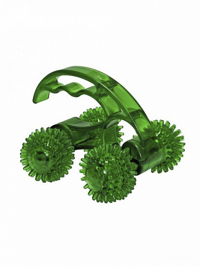Купить Массажер - Лидер (4 колеса) зеленый