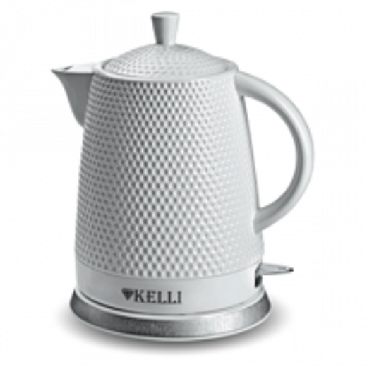 Купить Чайник электрический KELLI KL-1338, керамический, объём 1,7 л