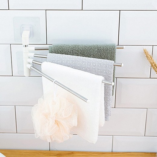 Купить Настенный полотенцесушитель для ванной 4-Bar Towel Rack