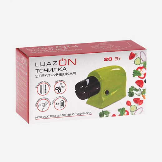 Купить Ножеточка LuazON LTE-02, электрическая, для ножей/ножниц ...