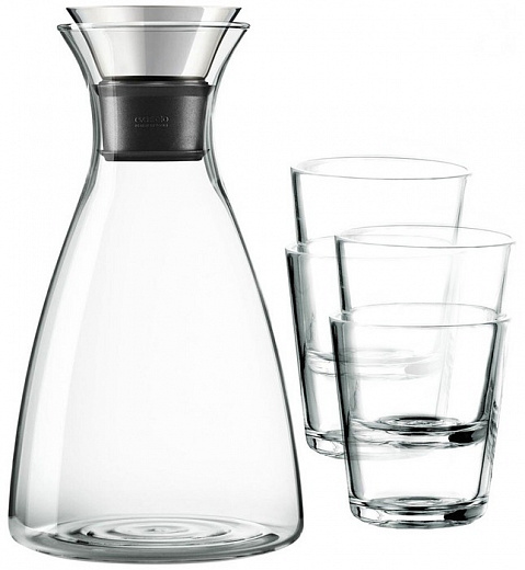 Купить Набор Eva Solo Drip-free  Графин и стаканы 5 предметов прозрачный