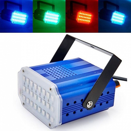 Купить Комнатный мини-стробоскоп Mini Room Strobe 24 LED | Мелеон
