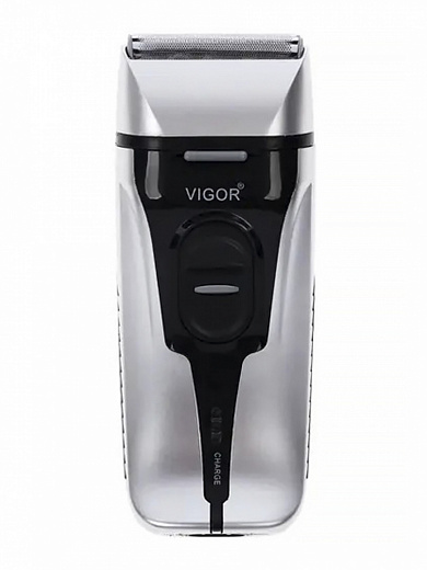 Купить Бритва Vigor HX-6440, аккумуляторная, сетка, головка с двумя лезвиями, триммер