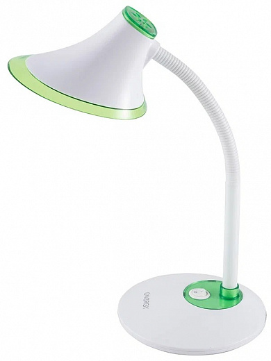 Купить Лампа электрическая настольная ENERGY EN-LED20-1 бело-зеленый366032