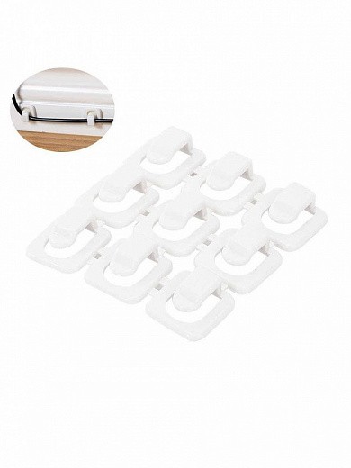 Купить Крючки для проводов (9 штук, 16х16 мм) | Мелеон