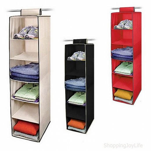 Купить Органайзер на 6 полок Hanging Closet Arganizer