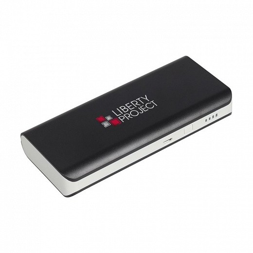 Купить Внешний АКБ «LP» 10000 мАч Li-ion 2 USB выхода 1А + 2,1А (черный/коробка)