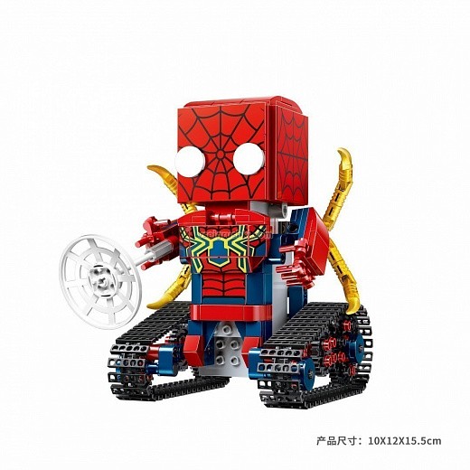 Купить Конструктор робот на радиоуправлении Technic Walking Brick -  Spider-Block Man