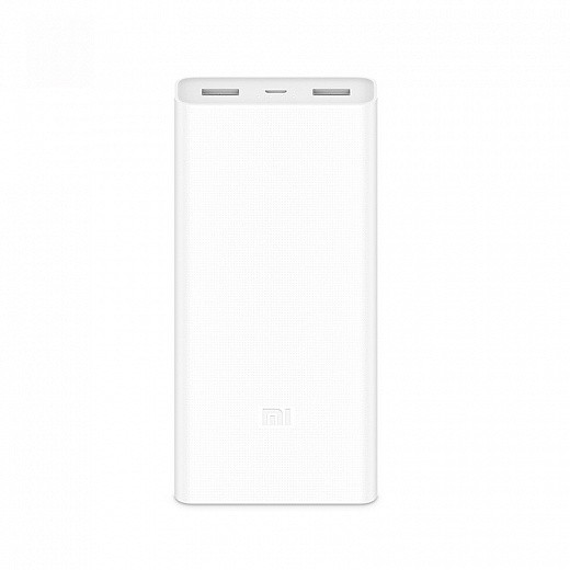 Купить Внешний аккумулятор Xiaomi 20000mAh Mi Power Bank 2C, белый