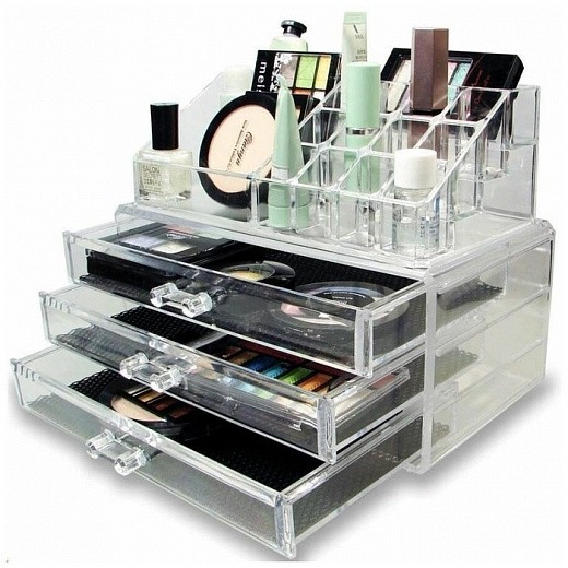 Купить Органайзер для косметики, cosmetic box, бьюти-кейс, 3 ящика