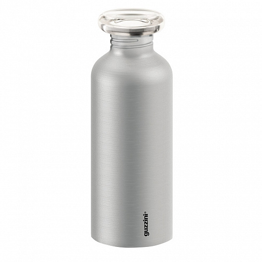 Купить Бутылка для воды, для безалкогольных напитков Guzzini On the Go Everyday 650 мл металл, пластик steel