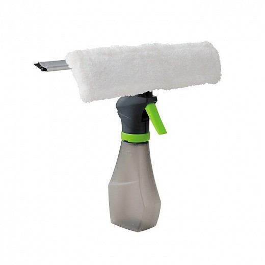 Купить Щетка-водосгон для окон с распылителем Super Spray Cleaner