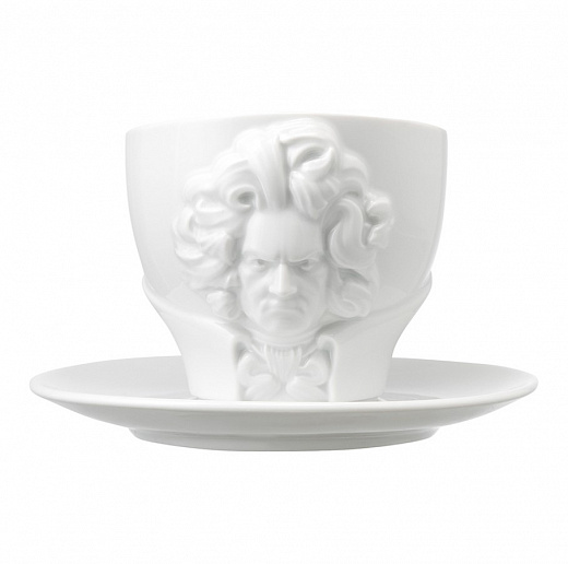 Купить Чайная пара Talent Ludwig van Beethoven, 260 мл, белая