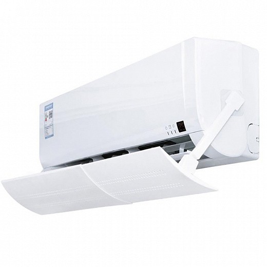 Купить Регулируемый универсальный ветрозащитный экран для кондиционера, 56-102 см, белый глянец