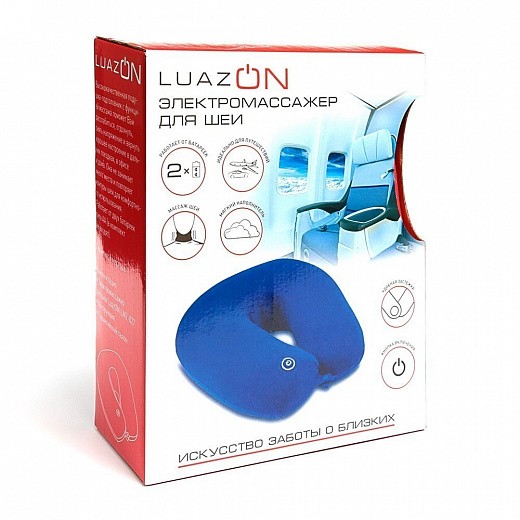 Купить Электромассажер для шеи LuazON LMZ-027, цвет микс