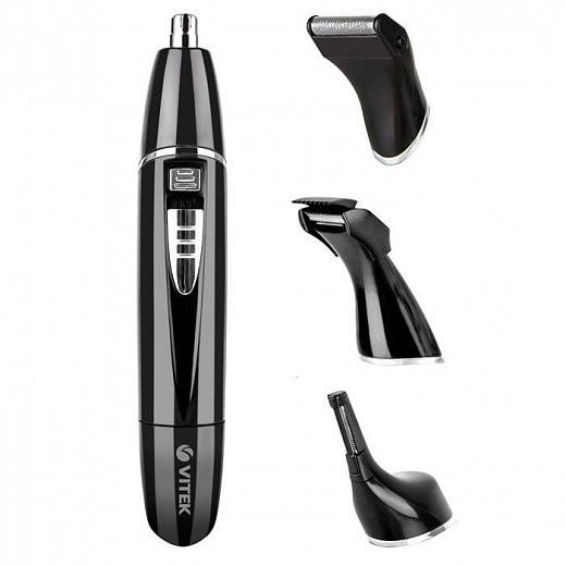 Купить триммер для носа, ушей, бороды Vitek VT-2545 BK | Мелеон