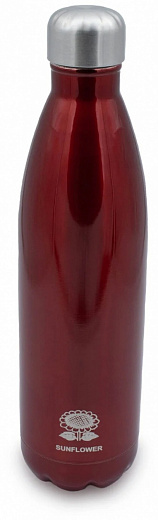 Купить Подсолнух-Sunflower SVK750C Термос-бутылка красный
