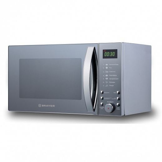 Купить Микроволновая печь Brayer BR2504, 900 Вт, 25 л, цифровое управление, 7 режимов