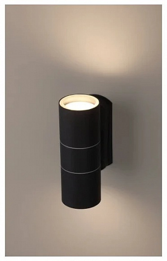 Купить ЭРА Декоративная подсветка WL28 BK, GU10, 70 Вт, цвет арматуры: черный