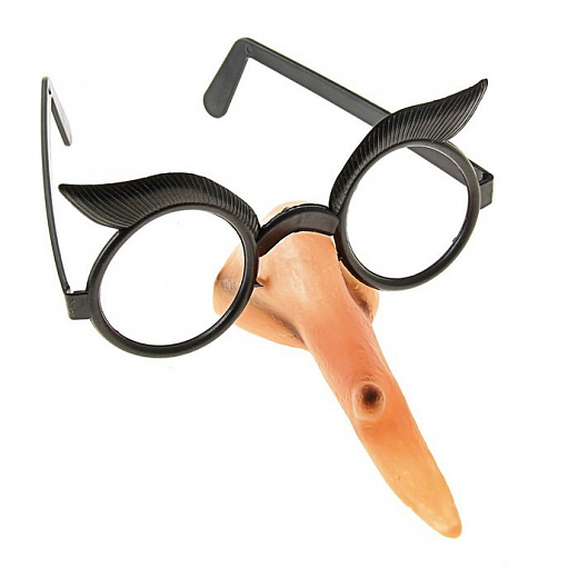 Купить Карнавальные очки-маска - Ведьма