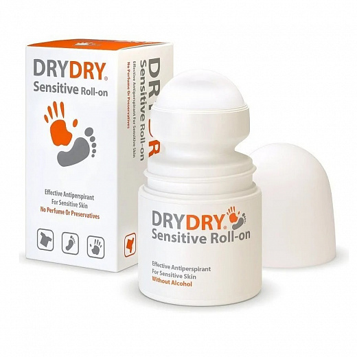 Купить Dry Dry Sensitive - средство от потоотделения для чувствительной кожи, 50 мл