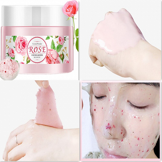 Купить Альгинатная маска с розой Images Crystal Powder Rose | Мелеон