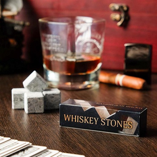 Купить Камни для виски - Whiskey stones, 4 шт