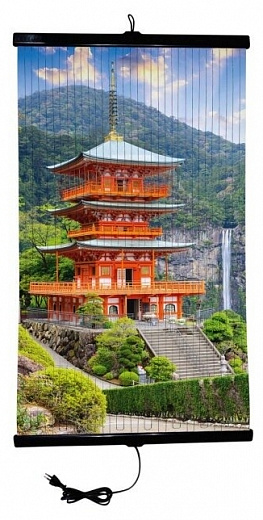 Купить Гибкий настенный обогреватель - Пагода с водопадом