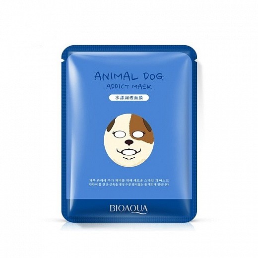 Купить Питательная маска для лица BioAqua Animal Face Dog