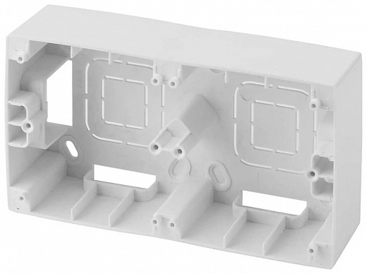Купить Коробка для накладного монтажа 2-постовая ЭРА 12 12-6102-01 Б0043170
