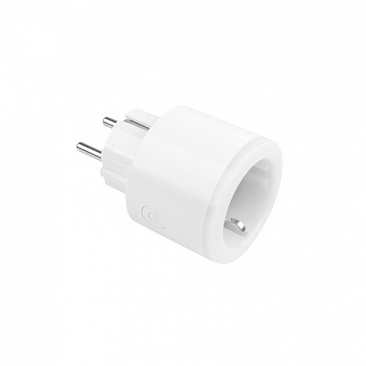 Купить Умная розетка Zetton Smart Plug 16A, мониторинг потребления, RGB подсветка ZTSHSSPML16A1RU (белая)