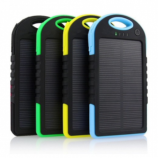 Купить Solar Power Bank 5000 mAh - аккумулятор на солнечной батарее