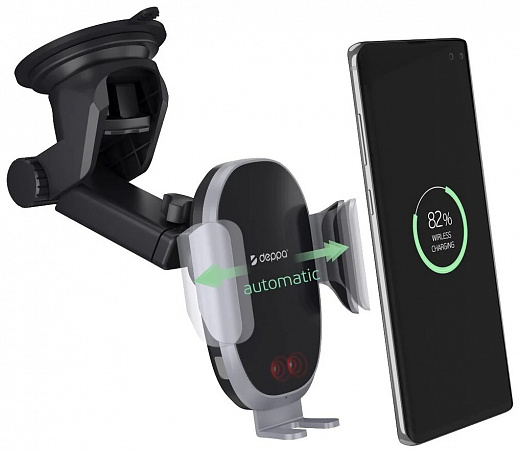 Купить Автомобильный держатель Crab IQ для смартфонов 4'-6.5', Deppa ...