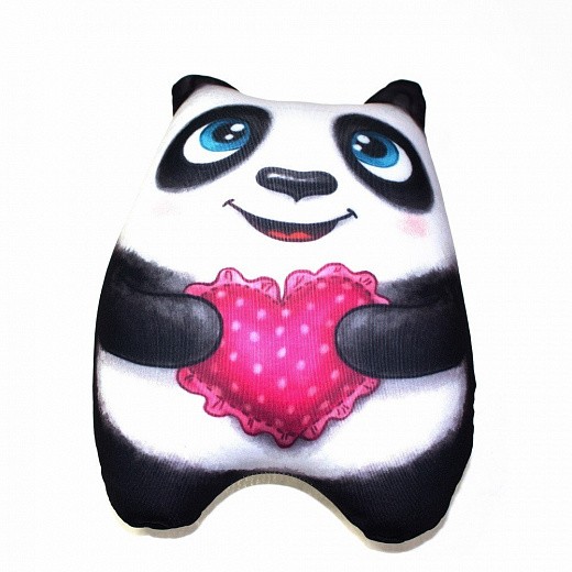 Купить Мягкая игрушка-антистресс - Панда с сердечком